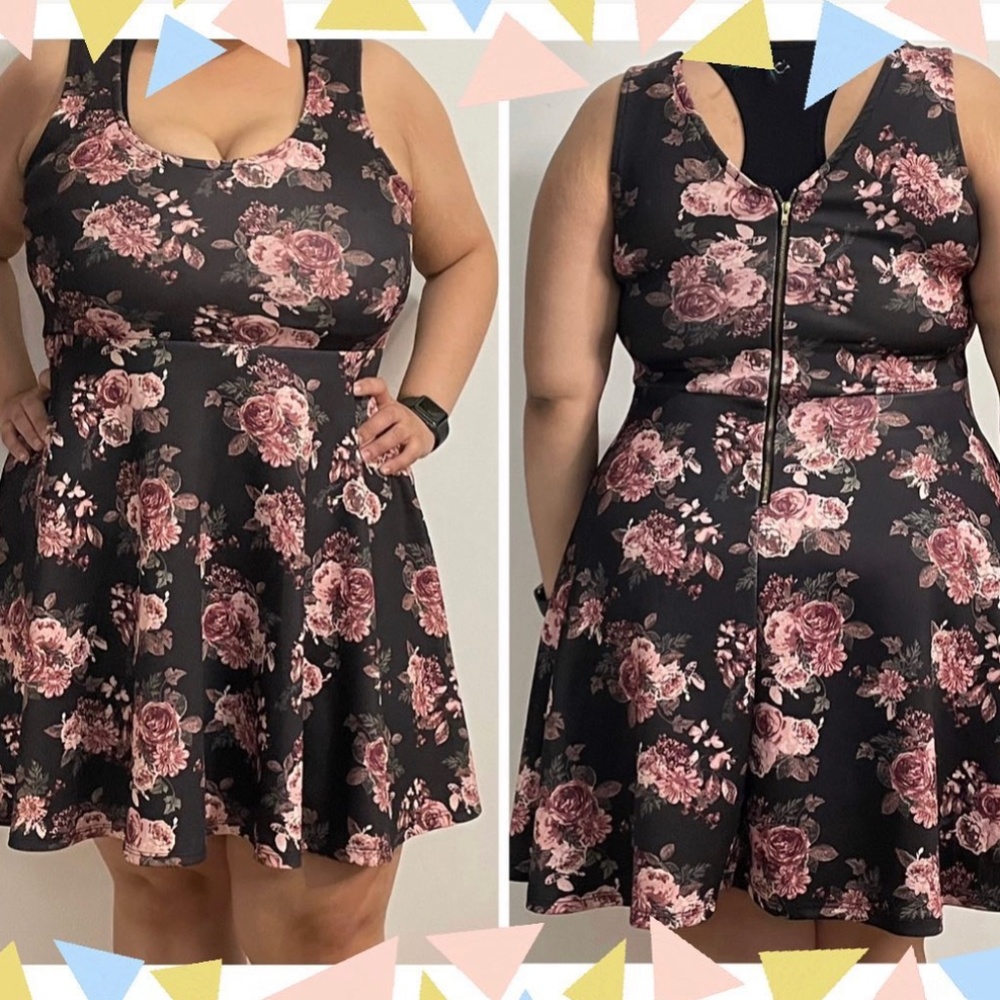 Two-toned Pink Floral Rue 21 Dress✨🌸